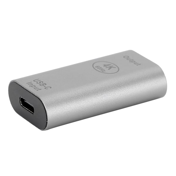 Type-C Hun til HDMI Hun Adapter Mini Videokonverter 4K 60Hz til Windows Android