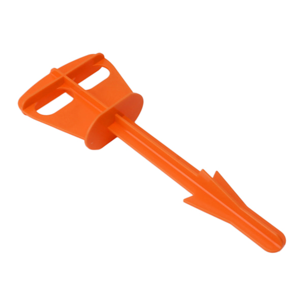 Butt Out Tool Plast Hunters Butt Out Tool for hjort Stort fe  Anal rensing Oransje