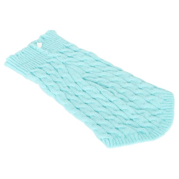 Hundgenser Vinter Stilig Varm Høyhals Mjuk Komfortabel Elastisk Pet Pullover Genseren for Daglige Utendørsreiser M