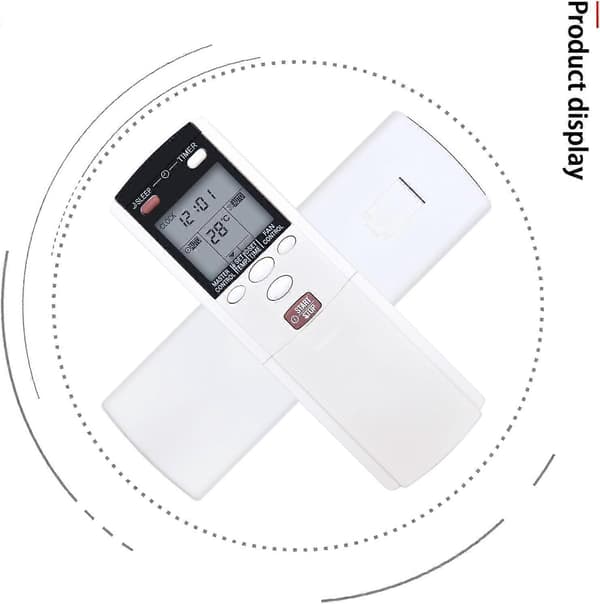 AR-DL3 Ny erstatningsfjernkontroll passer til FUJITSU klimaanlegg AR-DL6 AR-DL5 AR-DL7[LD]