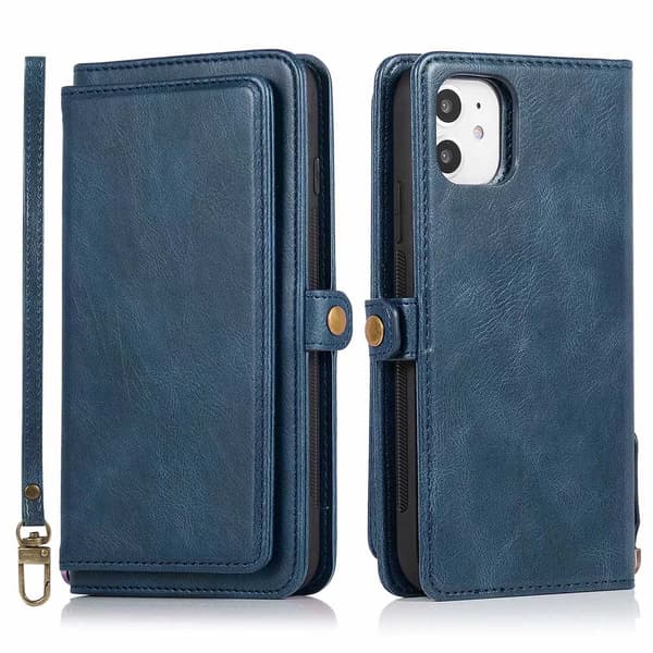 Stilfuldt og praktisk pungcover - iPhone 11 Röd