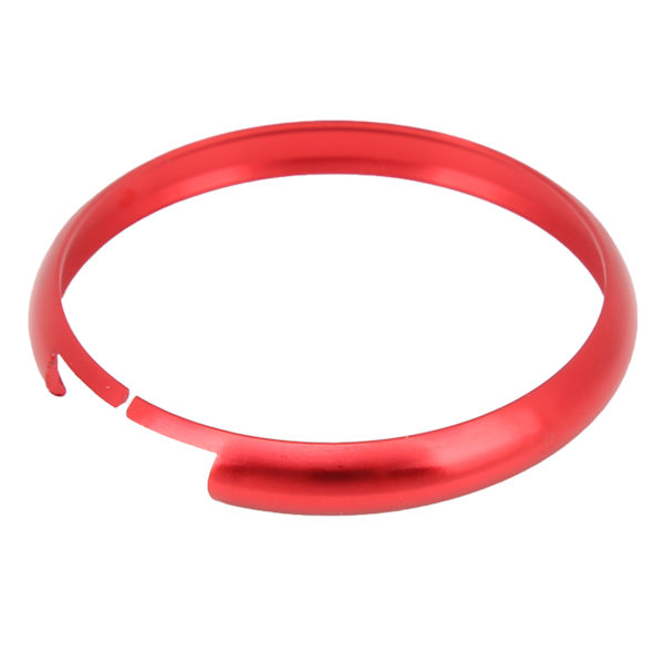 Fjärrnyckelring, byte av aluminiumlegering för MINI R55 R56 R57 R58 R59 R60Red