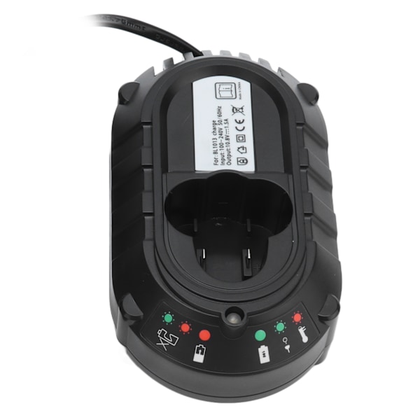 Litiumbatterilader Smart batteriholder for BL1013 BL1014 10,8V/12V AC 100‑240VJP kontakt