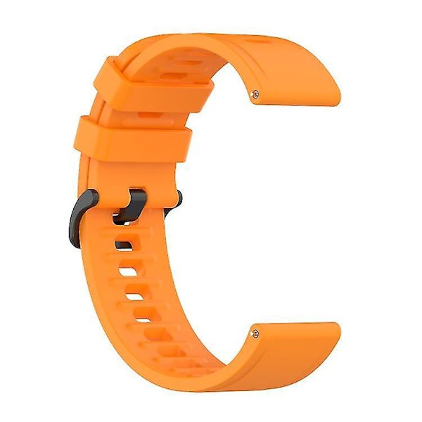 Xiaomi Watch S1 Active Silikonklockarmband i Solid Orange Färg