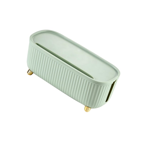 Kabelhanteringsbox Organizer för hemmakontorsbelysning Light Green