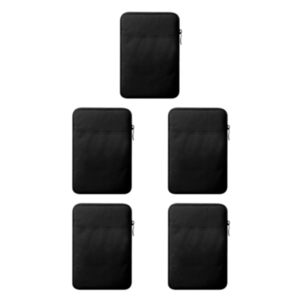 1/2/3/5 Skyddsväskor för Kindles Lätt att bära bra black 6inch 5Set