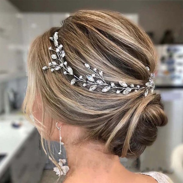 1/2/3/5 Elegant bröllopshårkammar gjorda av legering Inte lätt att Rose Gold 1 Pc