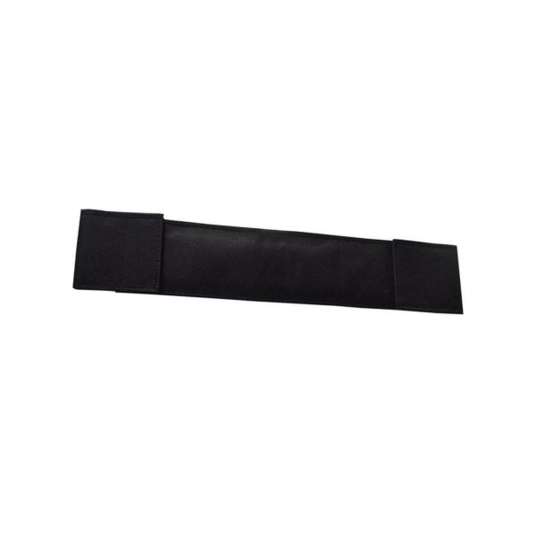 1/2/3/5 Justerbart Non- För Slip Rullstolsfotstödsbälte för Black L 47x10CM 5PCS