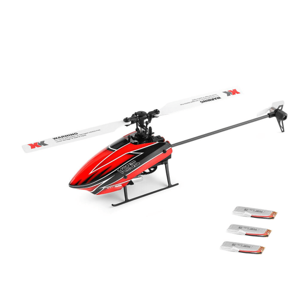 1/2 RC Helikopter 6CH Leksaker Flygplan Flygplan för barn Vuxna 3 Batteries 1 Pc