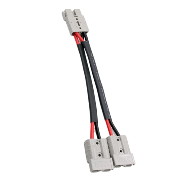 50 Amp Plug Connector Dubbel Y Adapter 6mm Kabel För Pålitlig