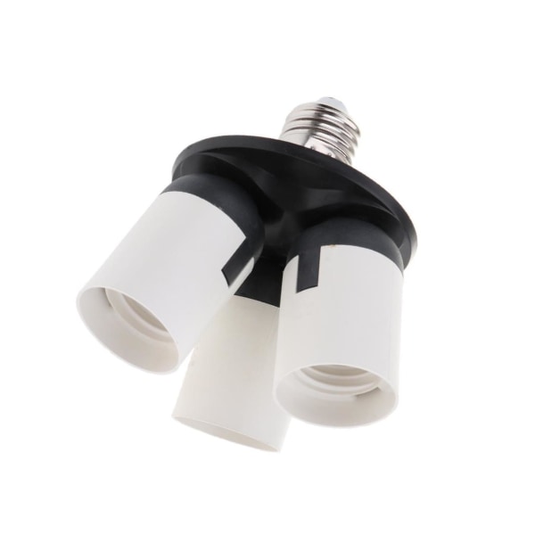 1/2/3 1 till 3 E27 Base Lamphållare Sockeldelare 4 i 1 Sockel