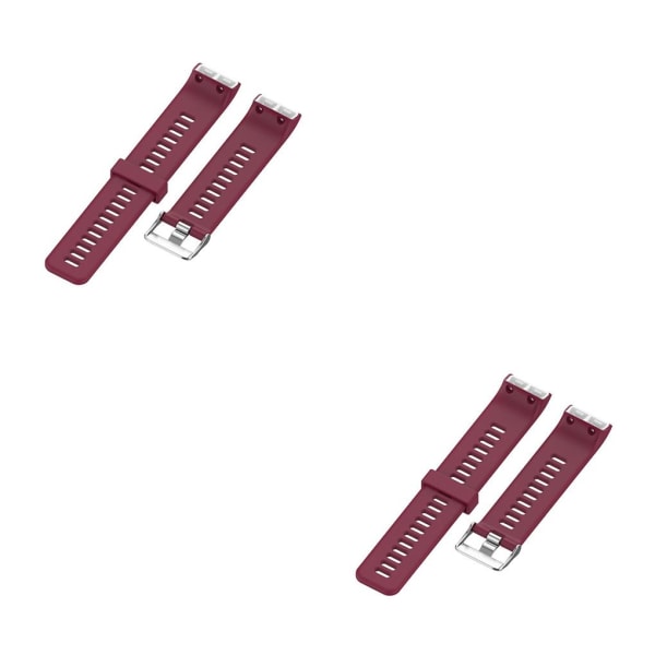 1/2/3/5 Ersättningsband till För Garmin Forerunner 35 30 35J wine red 2PCS