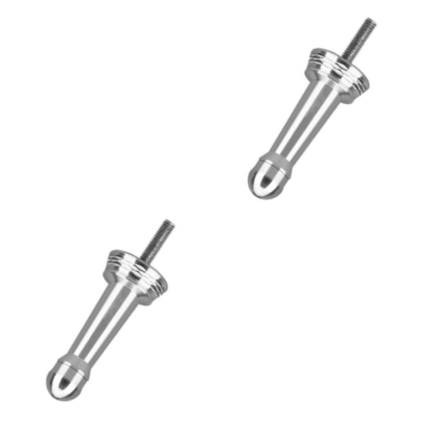 1/2/3/5 Reel Stand Lättviktsbalanserande Body Keeper med hål Silver Length 4.2cm 2Set