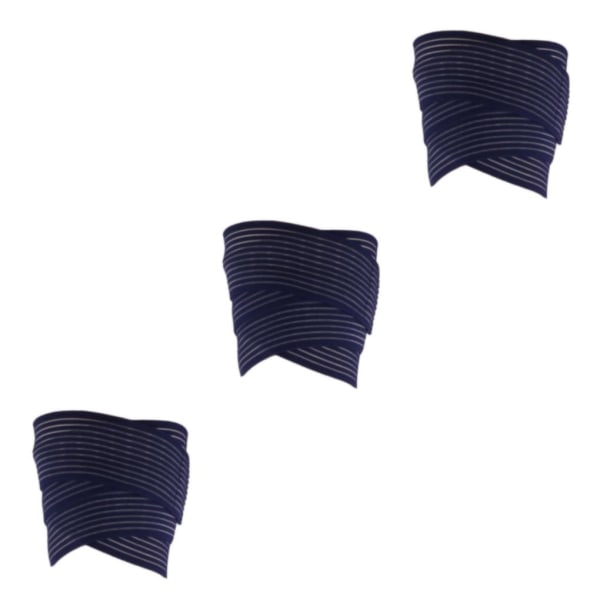 1/2/3/5 Elastiskt bandage Sport Brace Wrap Träningsutrustning Blue 200cm 3Set