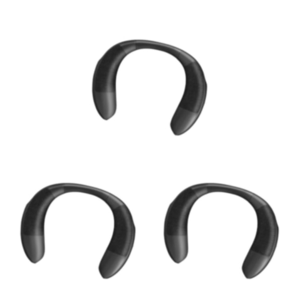 1/2/3 bärbar halshögtalare 3D stereoljud handsfree för TV 3PCS