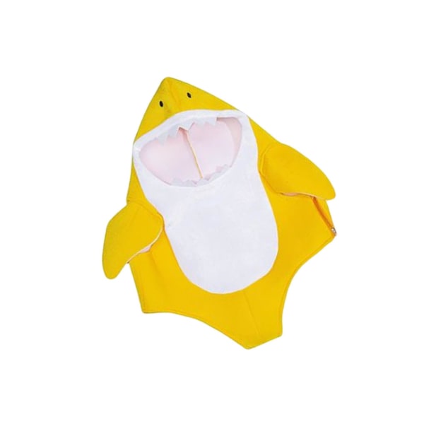 1/2/3/5 Cosplay kostym Bekväm barnhajdräkt för scen Yellow 100cm 1 Pc