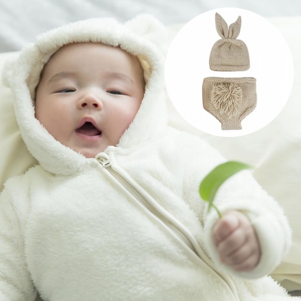 1/2 1 Set Nyfödd Baby Fotokläder För Princess Jumpsuit Without Radish 0-3 Months 1Set