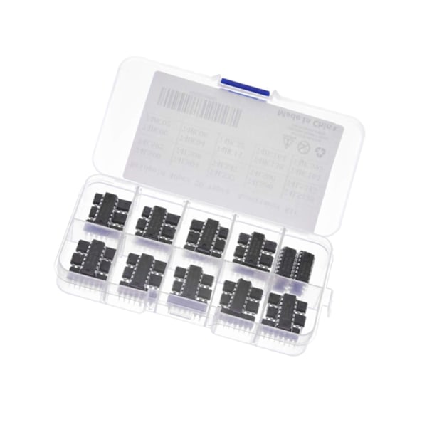 1/2 För Logic IC Sortiment Kit 74LSXX Integrated Circuit 2PCS