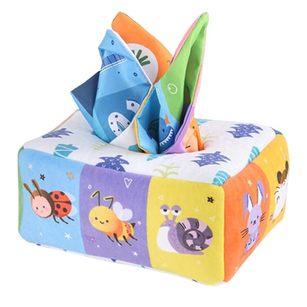 1/2/3/5 För Montessori För Tissue Box Leksaker Jonglering Scarves Animals 1 Pc