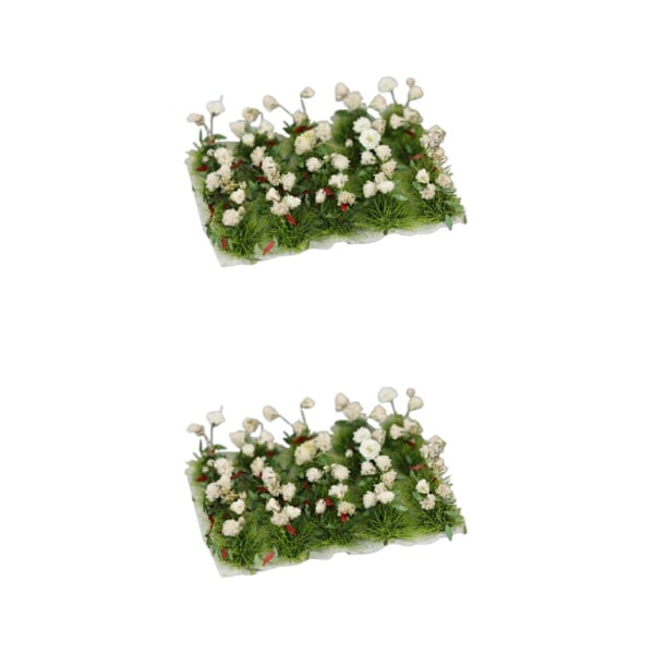 1/2/3/5 DIY Flower Cluster Model Railroad Architecture För Gardenia 2PCS