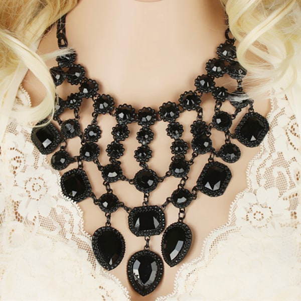 Kvinnor halsband hals prydnad smycken Chokers dressing hängen aff5 | Fyndiq