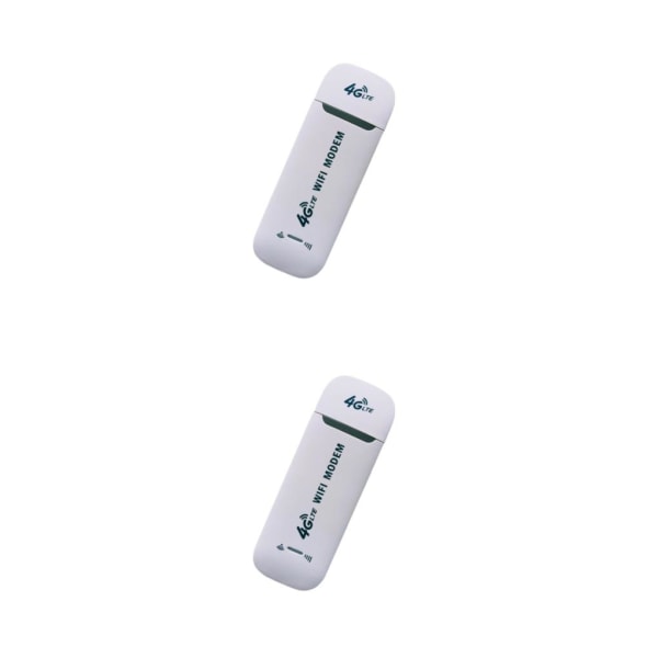 1/2/3/5 Universal 4G LTE USB Modem För Dongle Portable WiFi White 2PCS