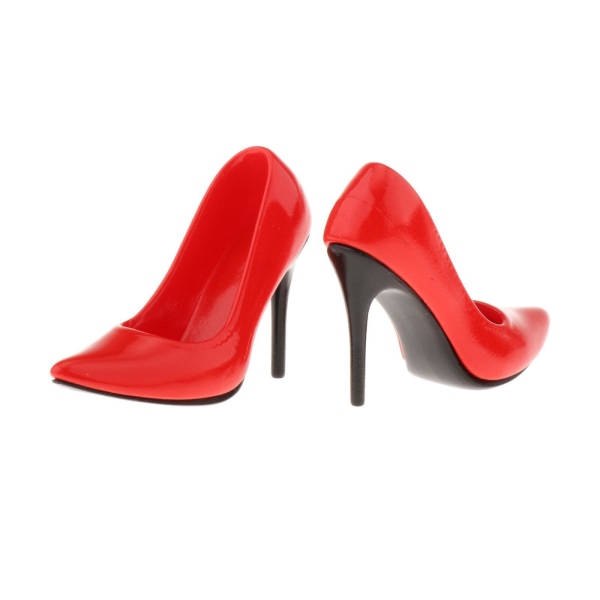 1/2/3/5 1/6 skala mode skor med höga klackar för 12'' OD Kumik Red 1 Pc