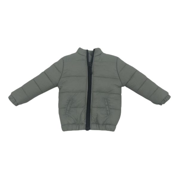 1/2/3/5 1/6 Doll Down Jacket Daily Wear Kläder Klä upp för Grey Length: 12.3cm 1 Pc