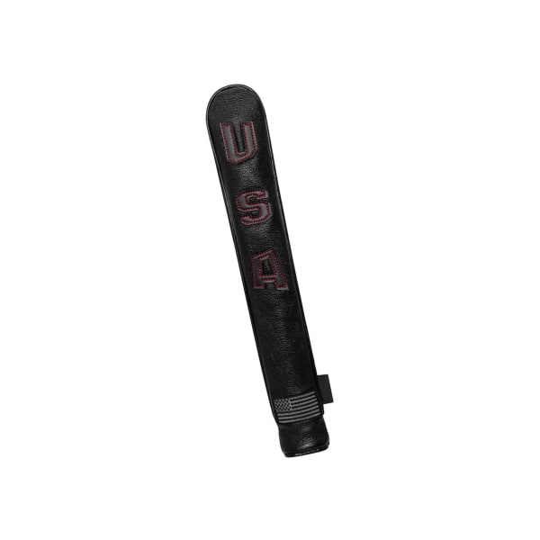 1/2/3/5 PU För Golf Alignment Stick Cover Case Broderad Black Red 33 x 5.5cm 1Set