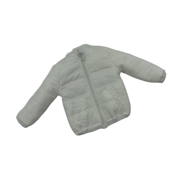 1/2/3/5 1/6 Doll Down Jacket Daily Wear Kläder Klä upp för White Length: 12.3cm 1 Pc