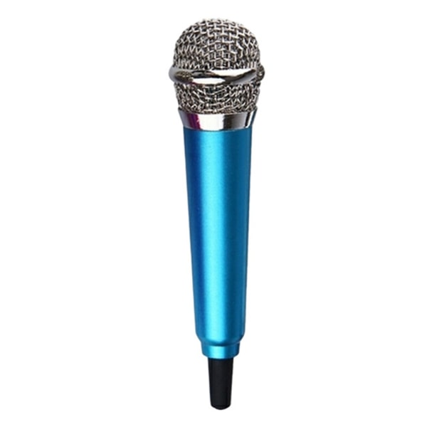 Stereo Bärbar Mini Audio Mikrofon Telefon Laptop Tillbehör Blue 3f84 | Blue  | Fyndiq