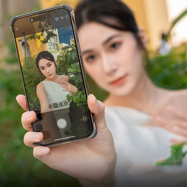 Delad skärm för enkel selfie-hjälp Live Splitter