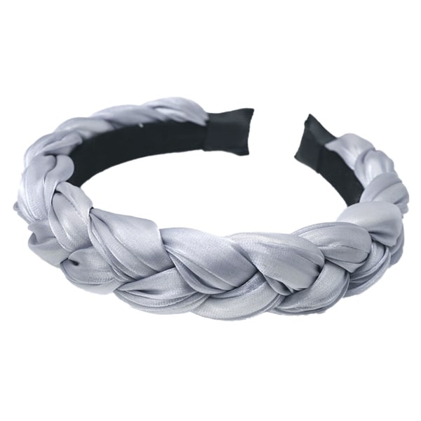 Hårband Blandade färger Pannband Huvudbonader Huvuddekoration för silver gray