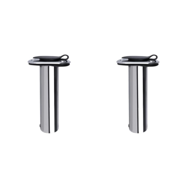 1/2 Stånghållare Rostfritt stål Flush Mount Antikorrosion för 90 Degree 2PCS