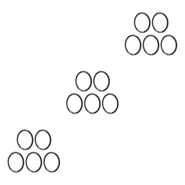 1/2/3/5 5x Cykel Bottenfäste Packning Bricka BB Spacer Reparation Black 30MM T1MM 3Set