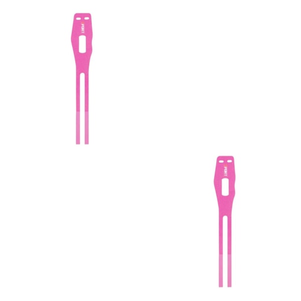 1/2/3/5 Bärbar mjuk Tfcc handledsbygel för fitness och träning Pink M Left 2PCS