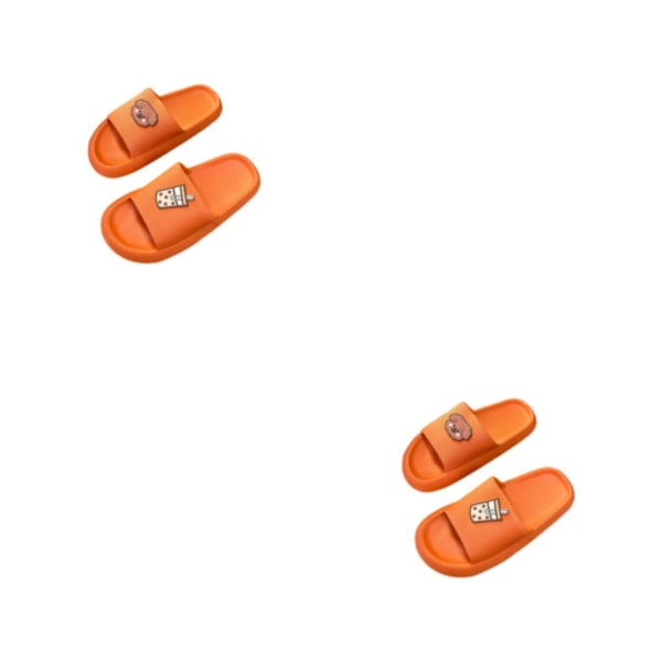 1/2/3/5 Andas sandal för kvinnor - Mjuk och fashionabel mjuk Orange 40/41.40/41 2PCS