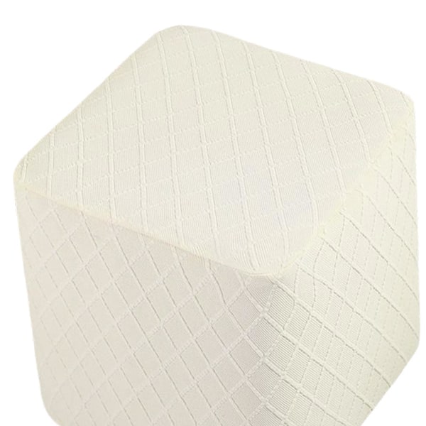 1/2/3 fotstöd Pall täcker Pallskydd med elastisk botten White 1 Pc