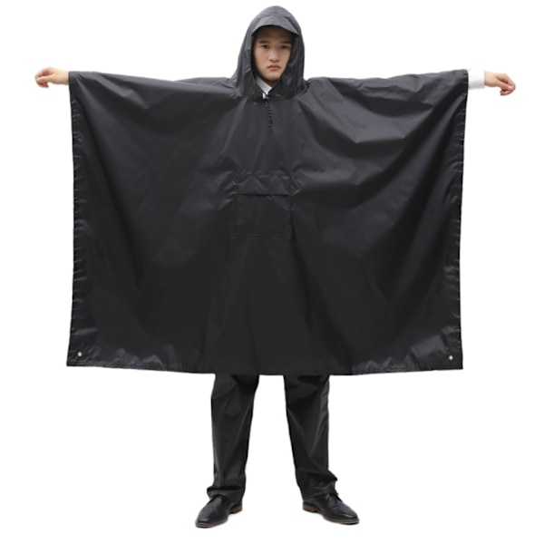 Vattentäta ponchos i polyester för campingutrustning för utomhusäventyr E
