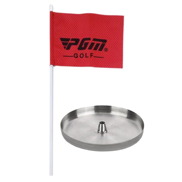1/2/3/5 Miniature För Golf Flagstick Training Accessory Red 1.3cm Hole cup plate 1 Pc