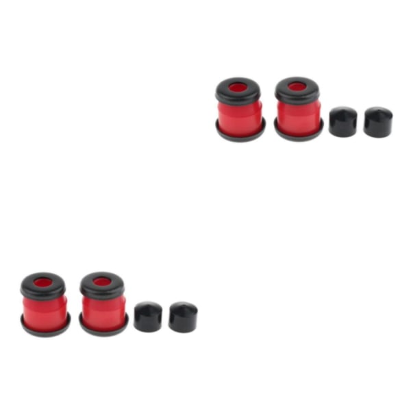 1/2/3 Skateboard Rebuild Kit Bussningar Brickor För Pivot Cups Red 5 Inch 2Set