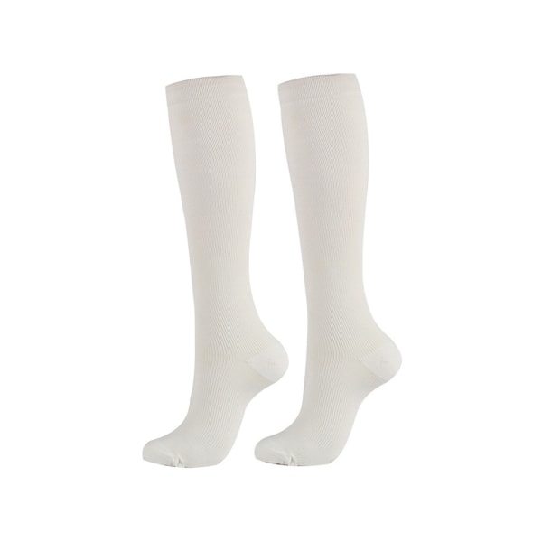 1/2/3/5 1 par Sports Crew Strumpa Jogging Träning Mid-tube strumpor White XXL 2PCS