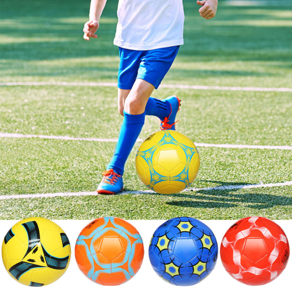 Roliga och konkurrenskraftiga fotbollar för lagarbete och träning Windmill Yellow No.5