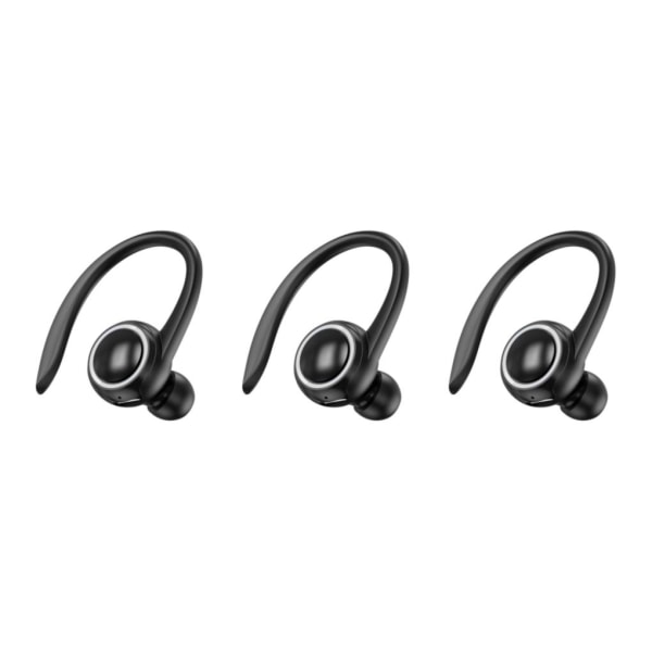 1/2/3/5 Svetttåligt trådlöst Business Headset Vattentätt Black 3PCS