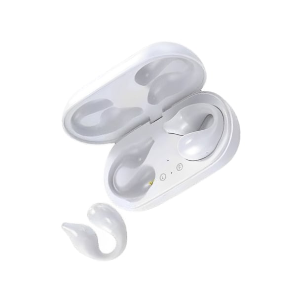 Air Conduction Headphones BT 5.2 Sports Earphones Over Ear för White