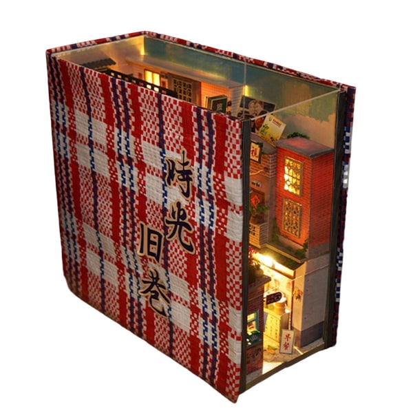 3D Doll House Kit Miniatyr DIY-dekorativ för hantverksälskare Type 5