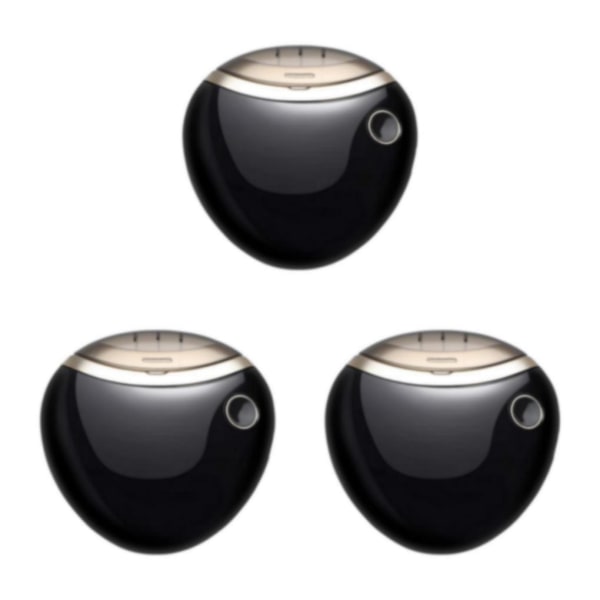 1/2/3 Electric Nail För Clipper Manikyr Nagelsäkert lack Black 3Set