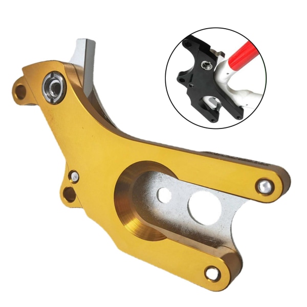 För Cykel Skivbroms Adapter Bracket Montering För MTB Gold