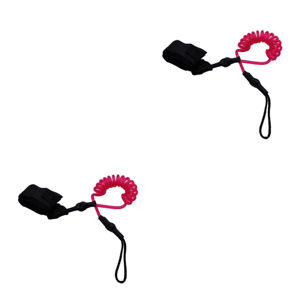 1/2/3/5 Raft Stretch Rep med Elastiskt koppel Pålitlig och Rose Red 45cm 2PCS