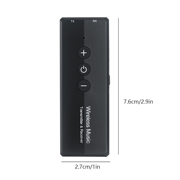 ZF-360 3-i-1 Bluetooth V5.0 Audio Transmitter Receiver Adapter